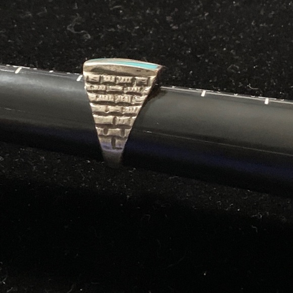 Sterling Silver Men’s Topaz Ring - Picture 7 of 10